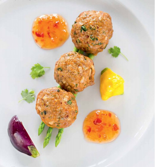 Острые мясные фрикадельки